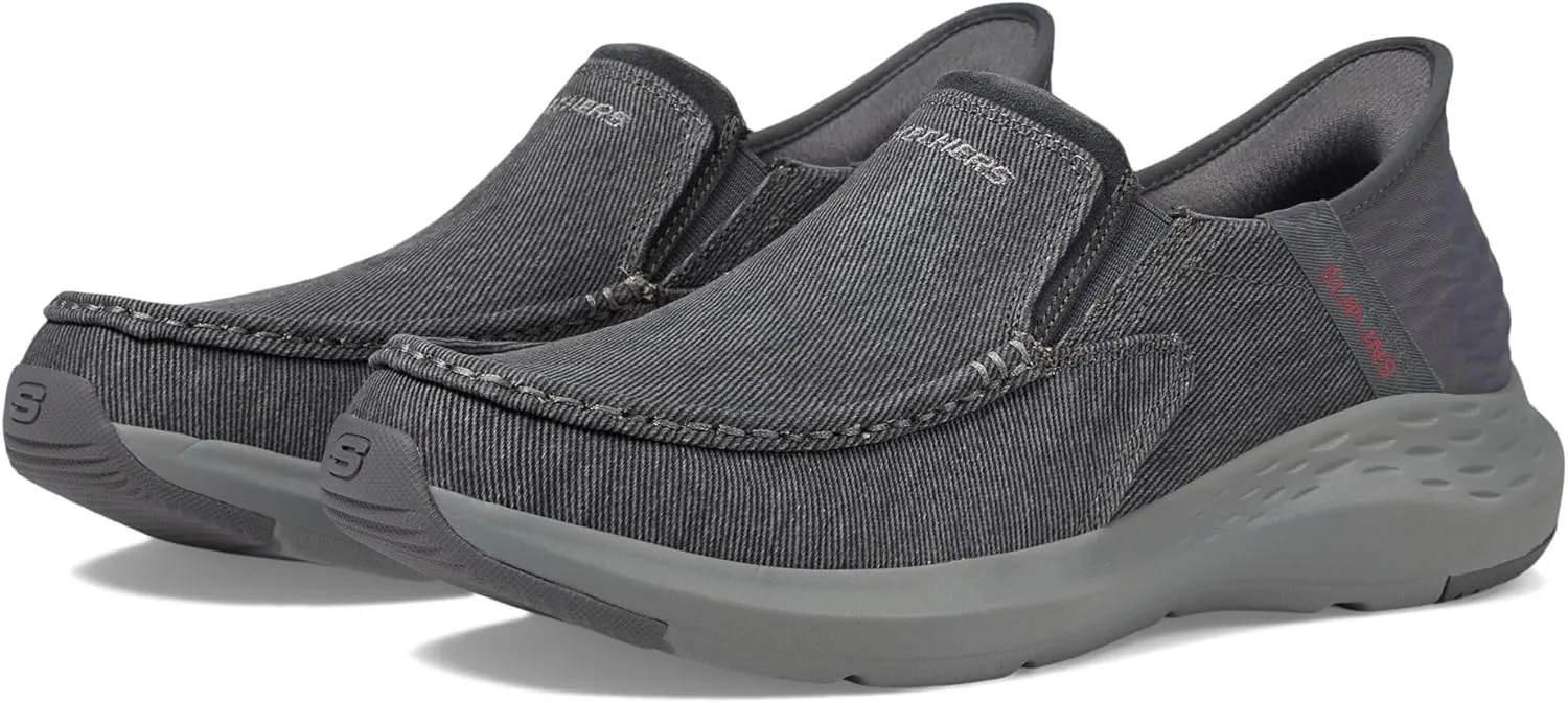 Skechers Men's Parson-Dewitt 204806 Twin Gore Moc Toe Slip-Ins