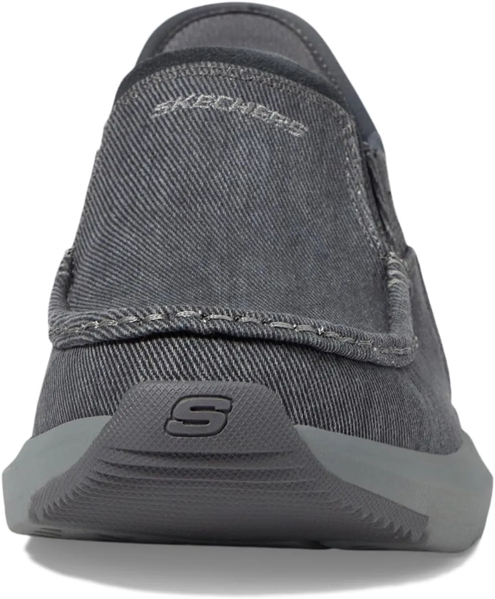 Skechers Men's Parson-Dewitt 204806 Twin Gore Moc Toe Slip-Ins