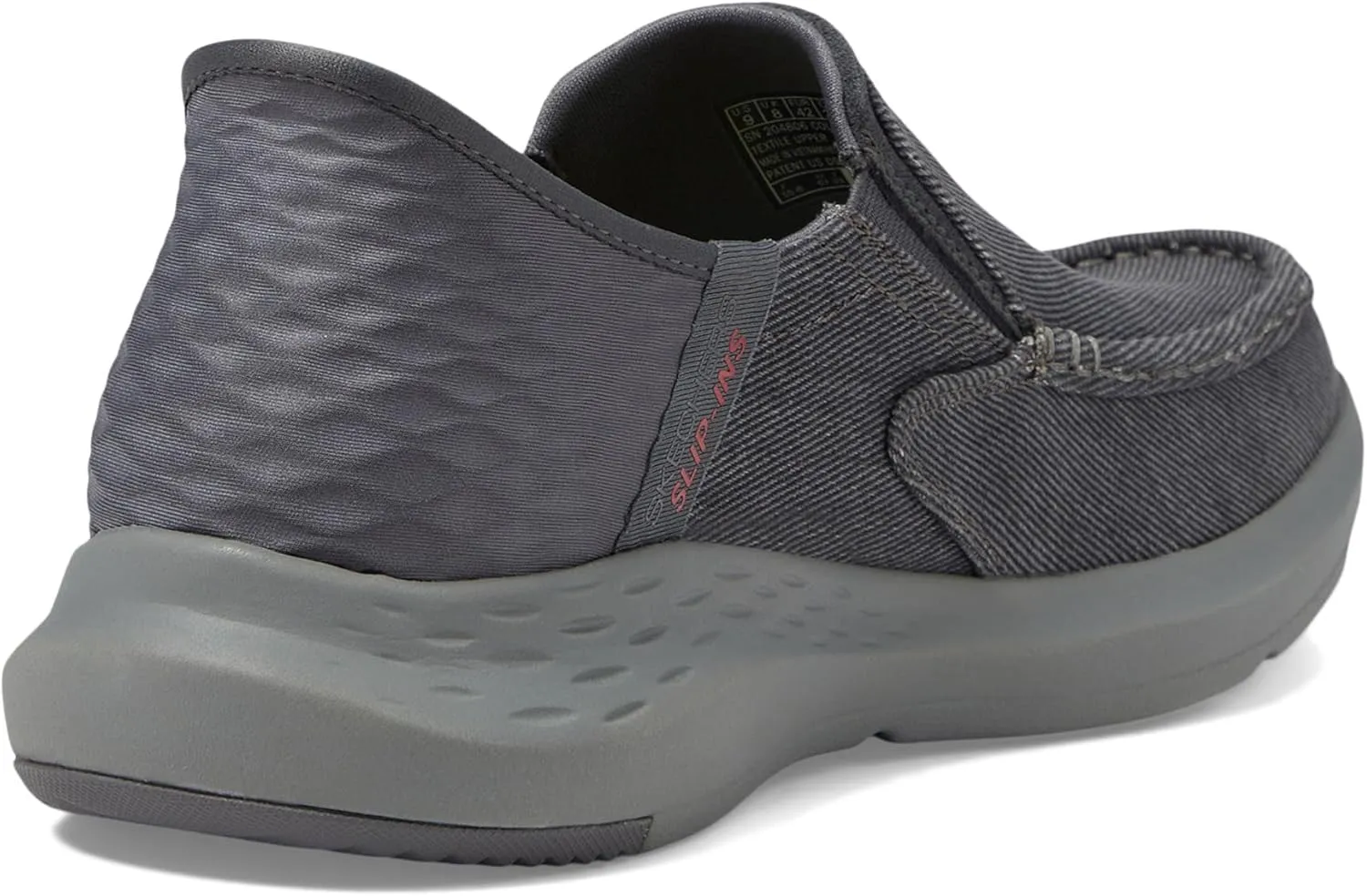 Skechers Men's Parson-Dewitt 204806 Twin Gore Moc Toe Slip-Ins