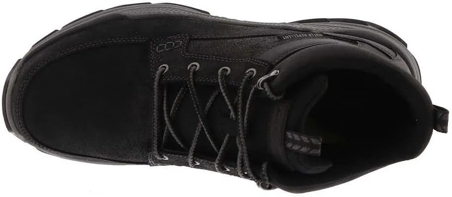 Skechers Men's Respected-Boswell 204454 Mid Top Leather Moc Toe Lace Up