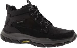 Skechers Men's Respected-Boswell 204454 Mid Top Leather Moc Toe Lace Up