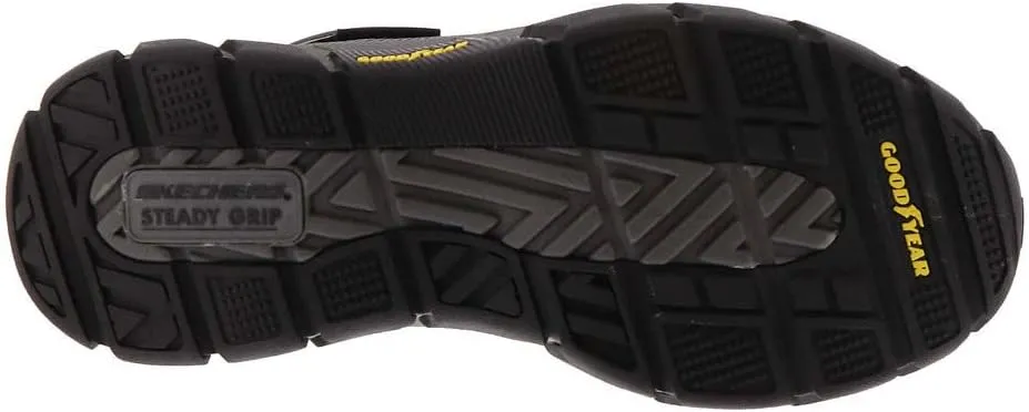 Skechers Men's Respected-Boswell 204454 Mid Top Leather Moc Toe Lace Up