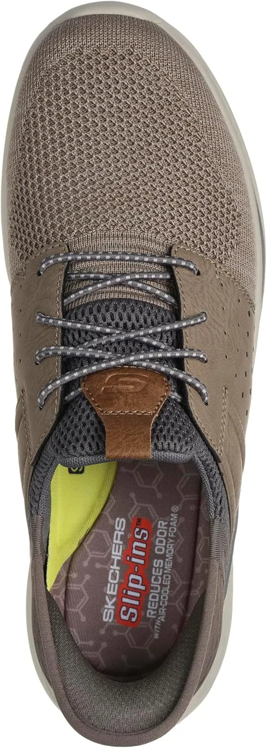 Skechers Men's Slade-Ocon 210811 Knitted Bungee Lace Slip-Ins