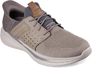 Skechers USA Men's Slade-Ocon 210811 Knitted Bungee Lace Slip-Ins