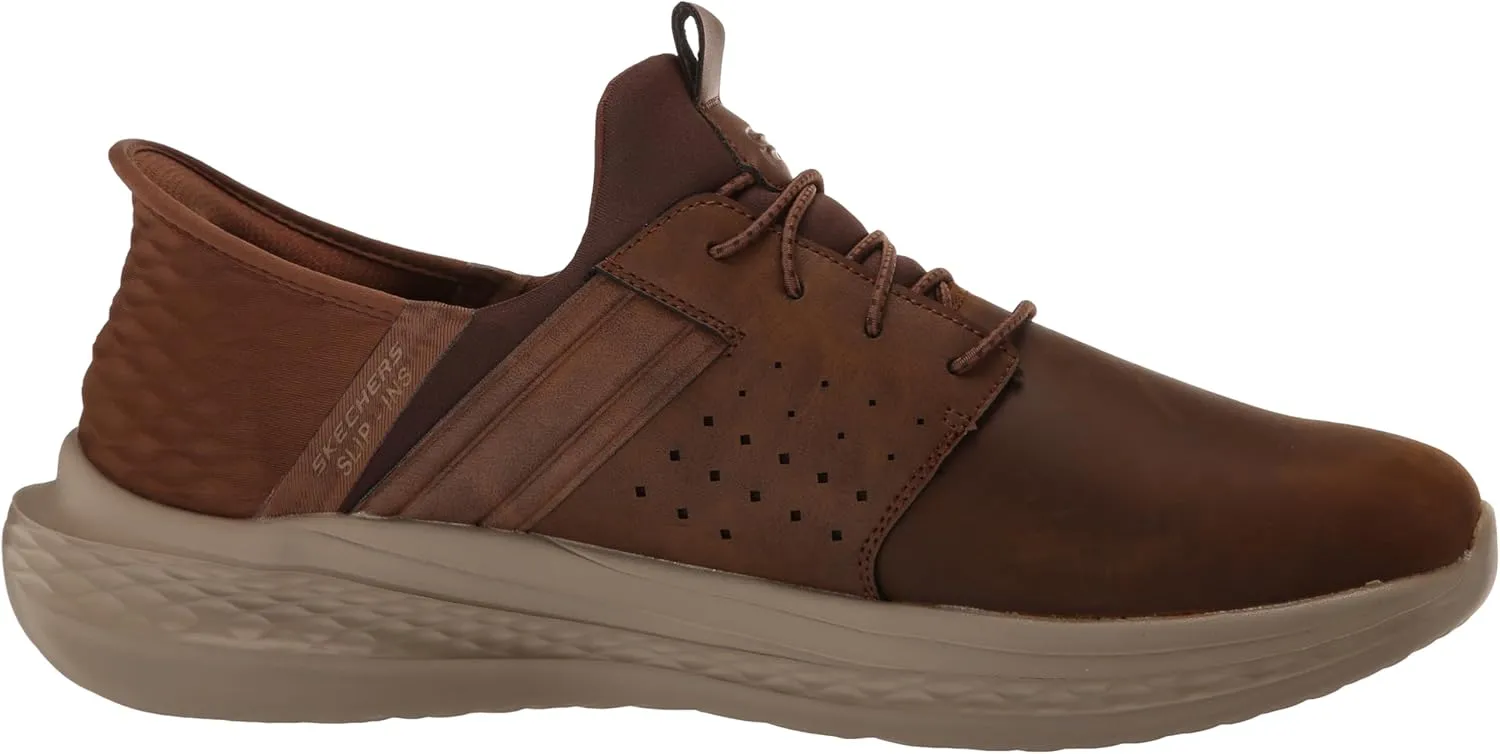 Skechers USA Men's Slade-Zachary Hands Free Slip-in Moccasin