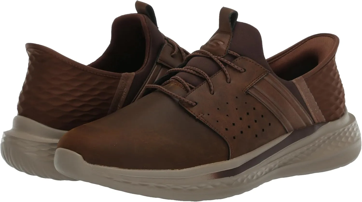Skechers USA Men's Slade-Zachary Hands Free Slip-in Moccasin