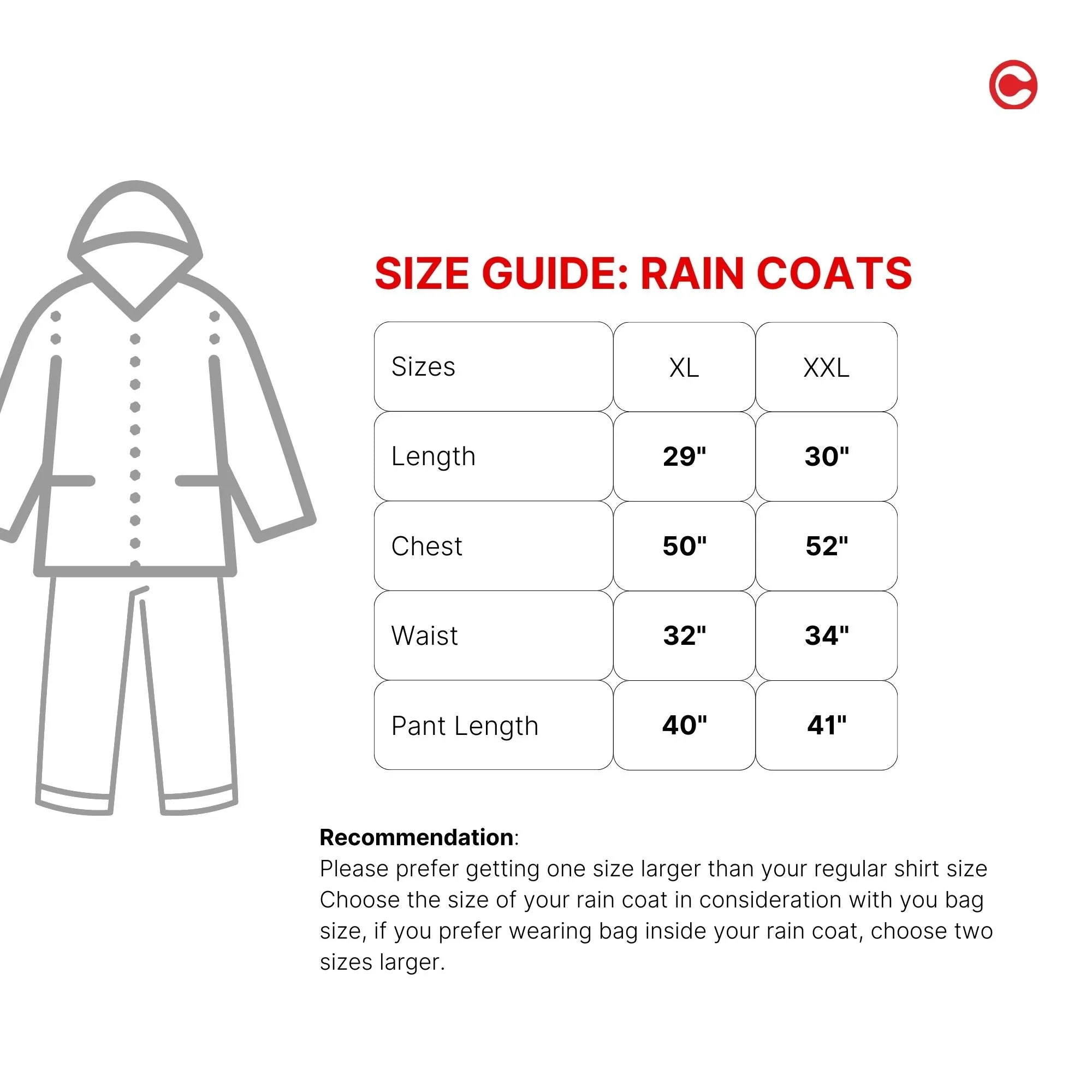 Sleek Tapping Raincoat Suit with Free-leak proof pouch