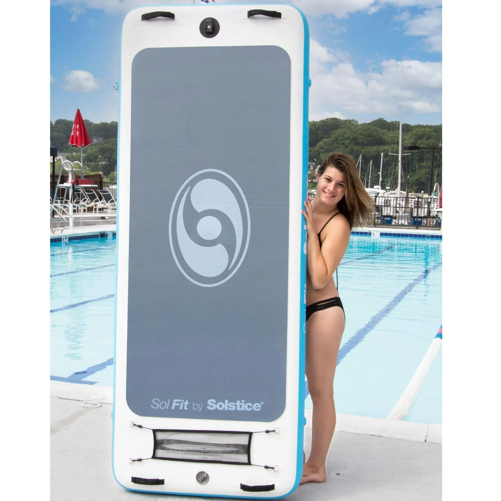 SolFit Inflatable Aquatic Fitness Mat