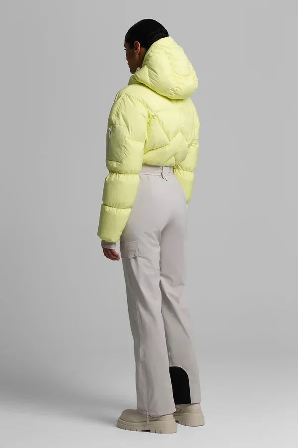 Sommet Ski Suit - Citrus/Alabaster