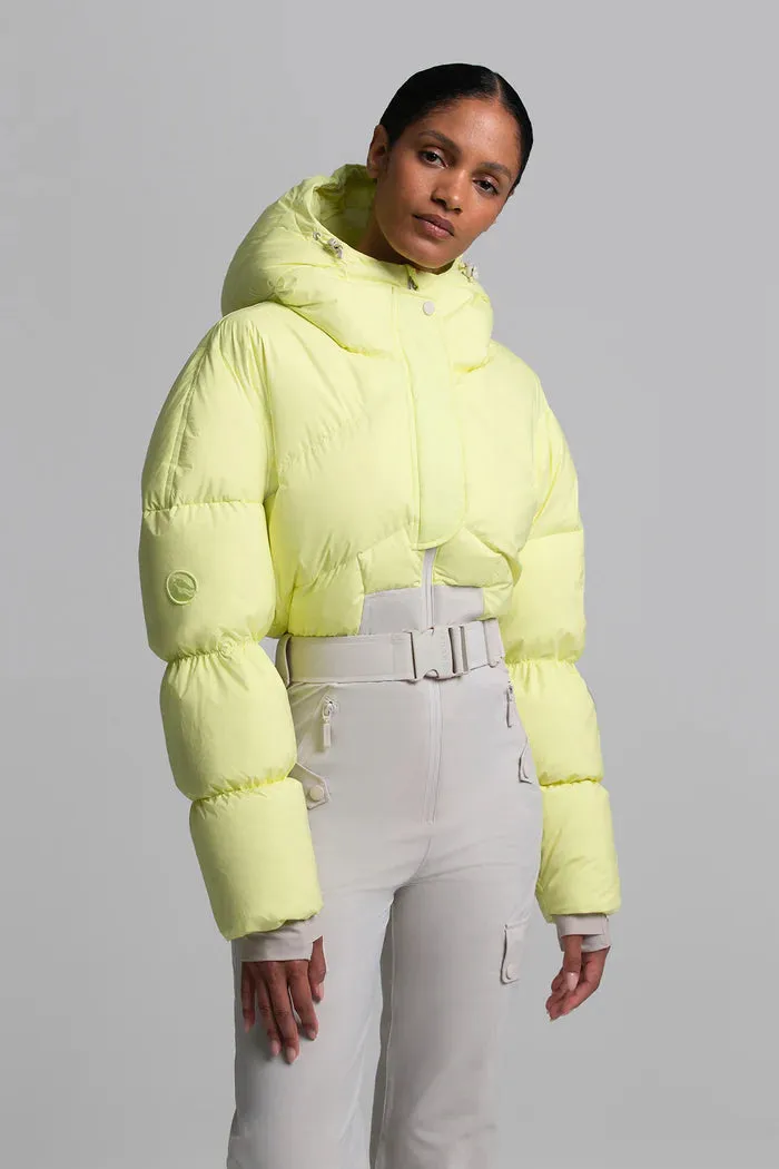 Sommet Ski Suit - Citrus/Alabaster
