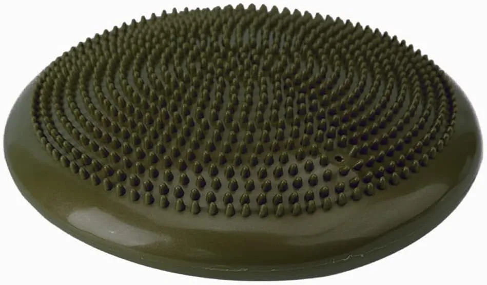 Sporting Goods Inflatable Yoga Massage Mat Yoga Balance Disc Massage Pad Cushion Mat Round Inflatable Ball Durable Universal Sports Gym Fitness for Indoor Exercise