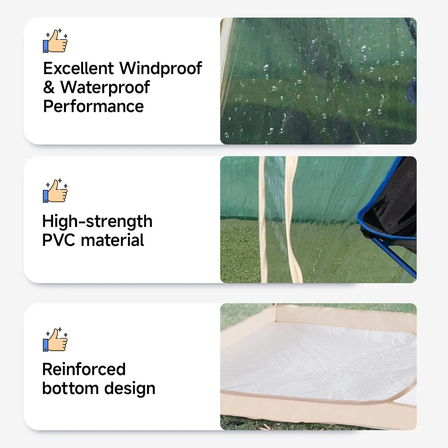 Sports Tent Clear Bubble Tent Weatherproof Pod Igloo Tent Winter Pop up Tent for Outside Soccer Tent Cold Weather Tent