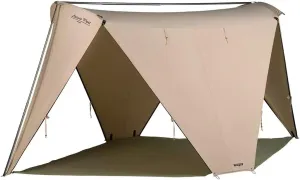 Springbar Leisure Port Canvas Canopy Shade Tent Convertible Pop-Up Shelter (Natural)