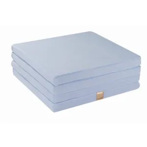 Square play mat - Light blue