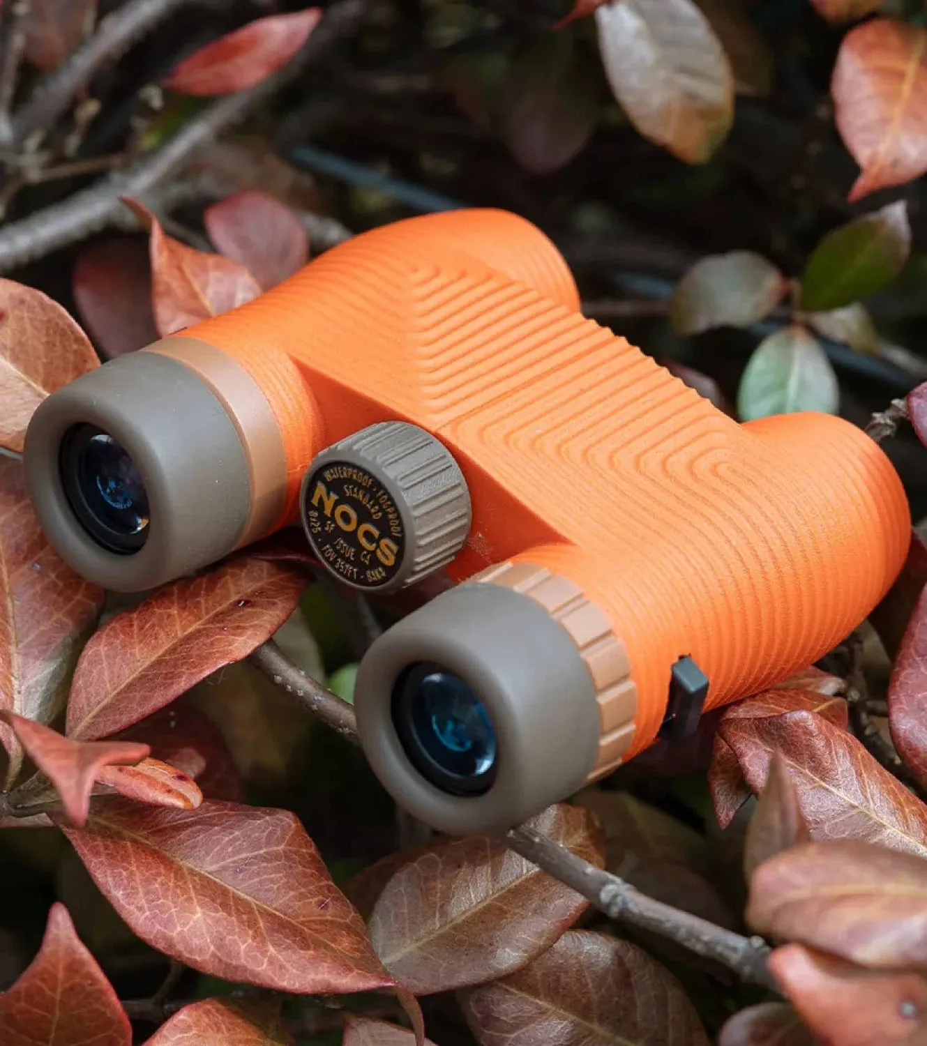 Standard Issue 8X25 Waterproof Binoculars - Poppy Orange II