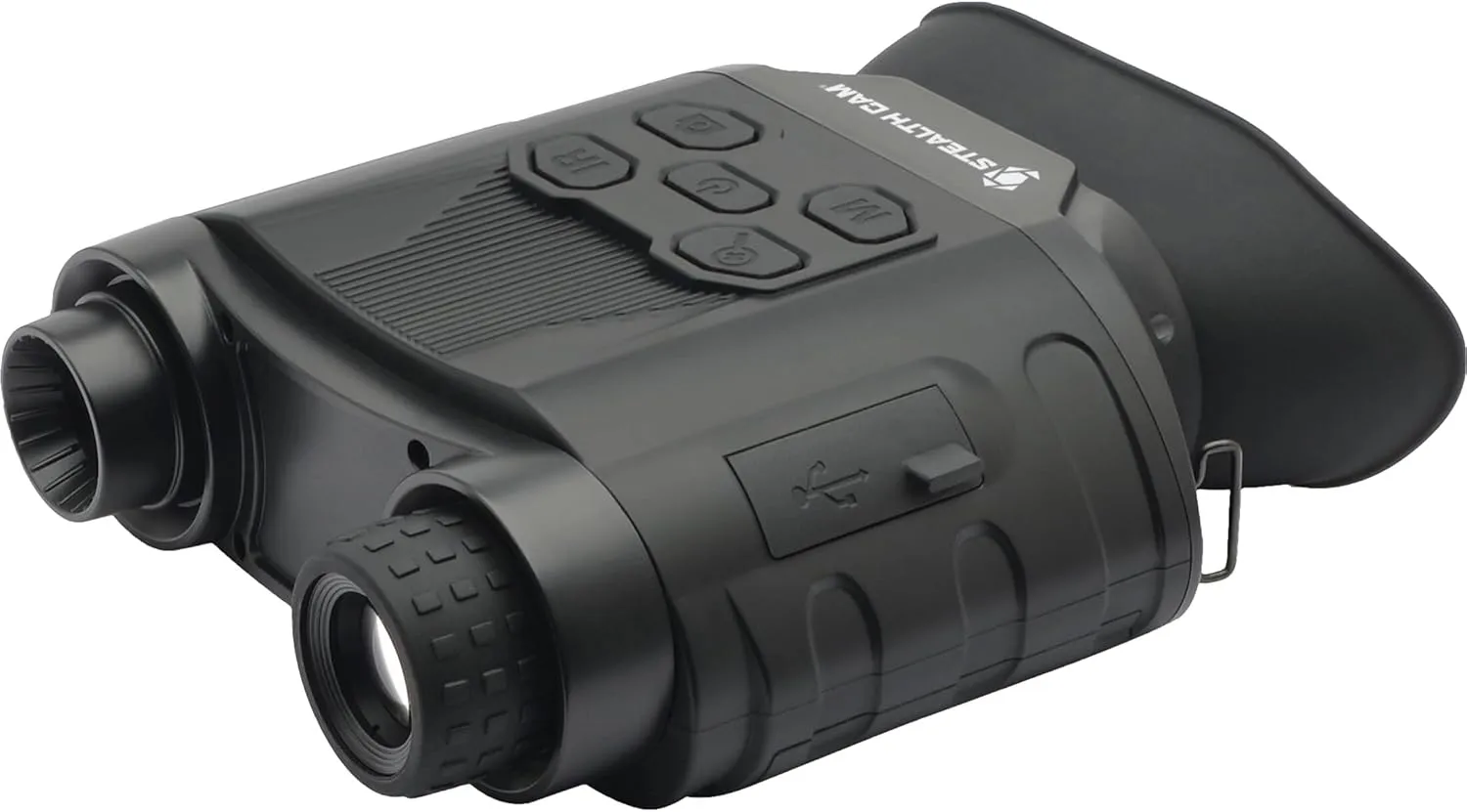 STEALTH CAM DNVB F1.4 Infra-Red LED Low-Light 1.3MP Photo & 640x480 Video Capturing 9X Magnification 440Ft Range Durable Adjustable Digital NV Hunting Binocular