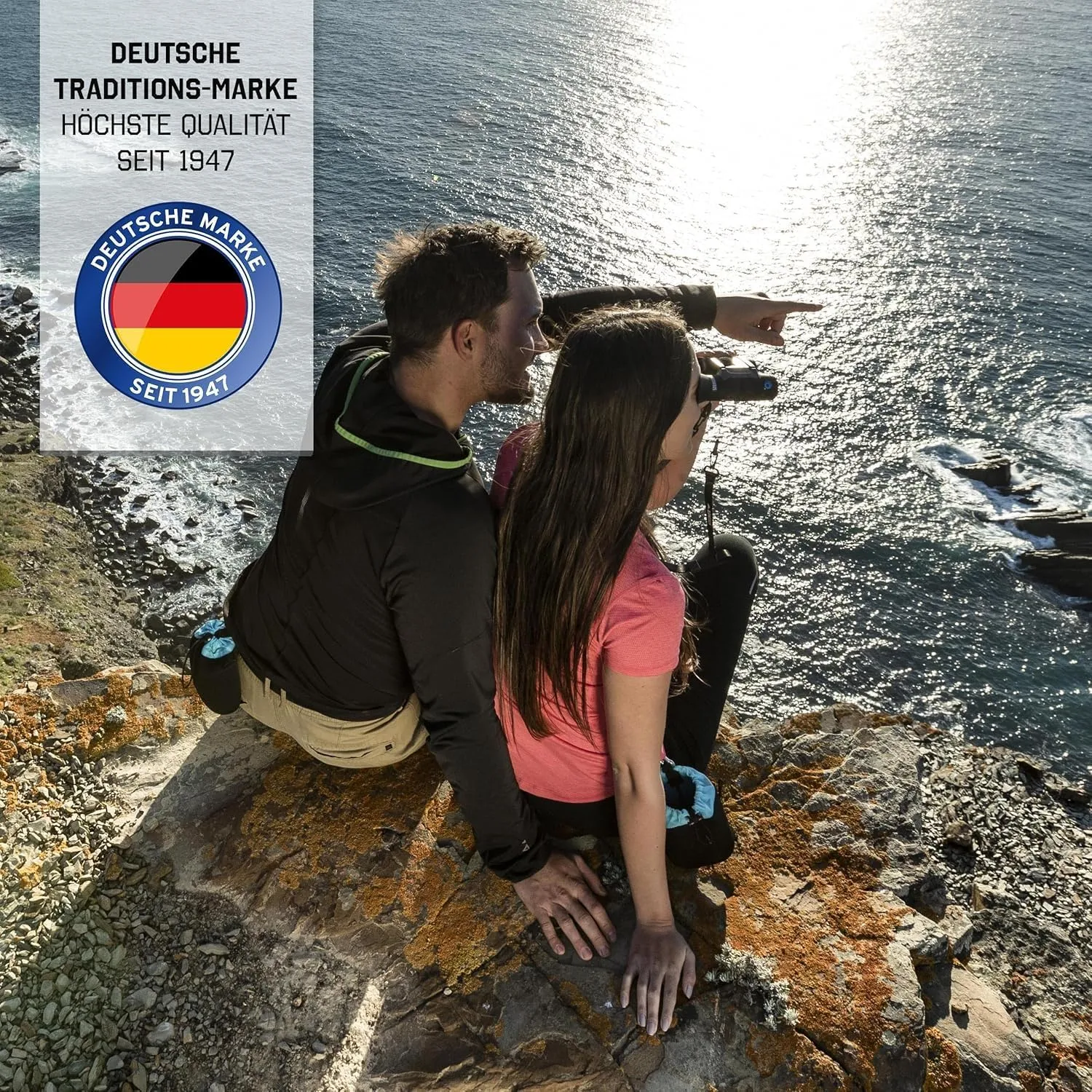 Steiner BluHorizons Binoculars - Unique Lens Technology, Eye Protection, Compact, Lightweight - Ideal for Outdoor Activities and Sporting Events
