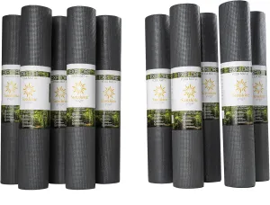 Sunshine Yoga 10-Pack Explore Yoga Mat, 68" x 24" Exercise Mat, 4mm Thick Non Slip Workout Mat, Anti-Tear Gym Mat, Bulk Yoga Mats for Home Workout or Studio