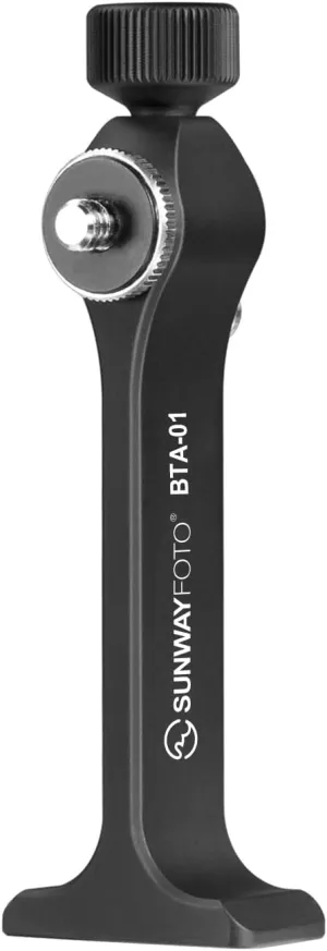SUNWAYFOTO Binocular Tripod Adapter Accessories,with Arca Swiss Plate and 1/4 Thread Hole,BTA-01