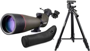 SVBONY SV13 Spotting Scope Bundle with SV101 Tripod for Target Shooting