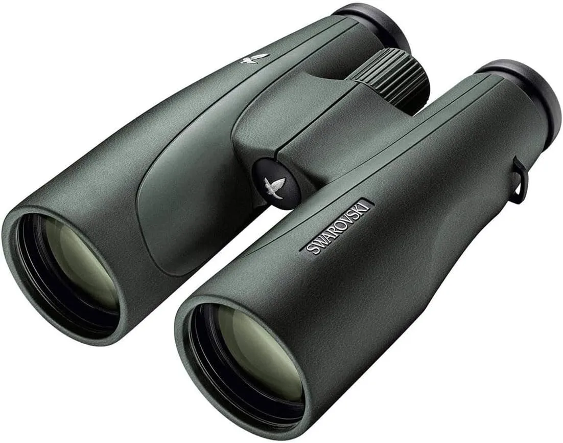 Swarovski Optik 10x56mm SLC Waterproof Roof Prism Binocular with 6.3 Degree Angle of View, Green