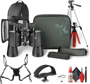 Swarovski Optik 7x42 Habicht Waterproof Porro Prism Binocular (LYSB00NN0DATM) - Includes Tripod Adapter, Tripod, Sling Backpack, Flexible Tripod, Cleaning Kit, and Accessories