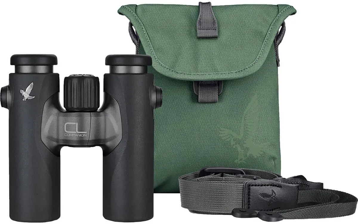 Swarovski Optik 8x30 CL Companion Urban Jungle Waterproof Roof Prism Binocular with 7.6 Degree Angle of View, Anthracite