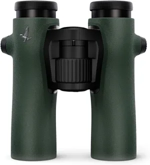 SWAROVSKI Optik NL Pure 10x32 Binocular with Field Flattener Lenses and SWAROVISION Technology for Distortion-Free Images (Green)