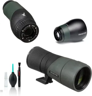 Swarovski STX Spotting Scope Modular Zoom Eyepiece (Straight Viewing) with Swarovski 65mm Objective Lens Module and 23mm Digiscoping Lens