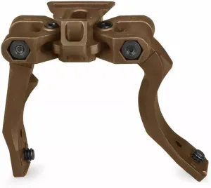 Tactical Helmet Mount PVS14 Binocular Dual Tube Monocular Single J Arm Bridge, Tan