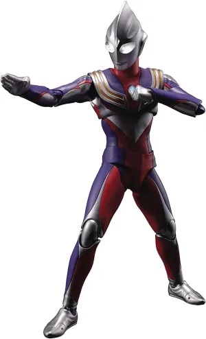 TAMASHII NATIONS - Ultraman Tiga - (Shinkocchouseihou) Ultraman Tiga Multi Type, Bandai Spirits S.H.Figuarts Action Figure