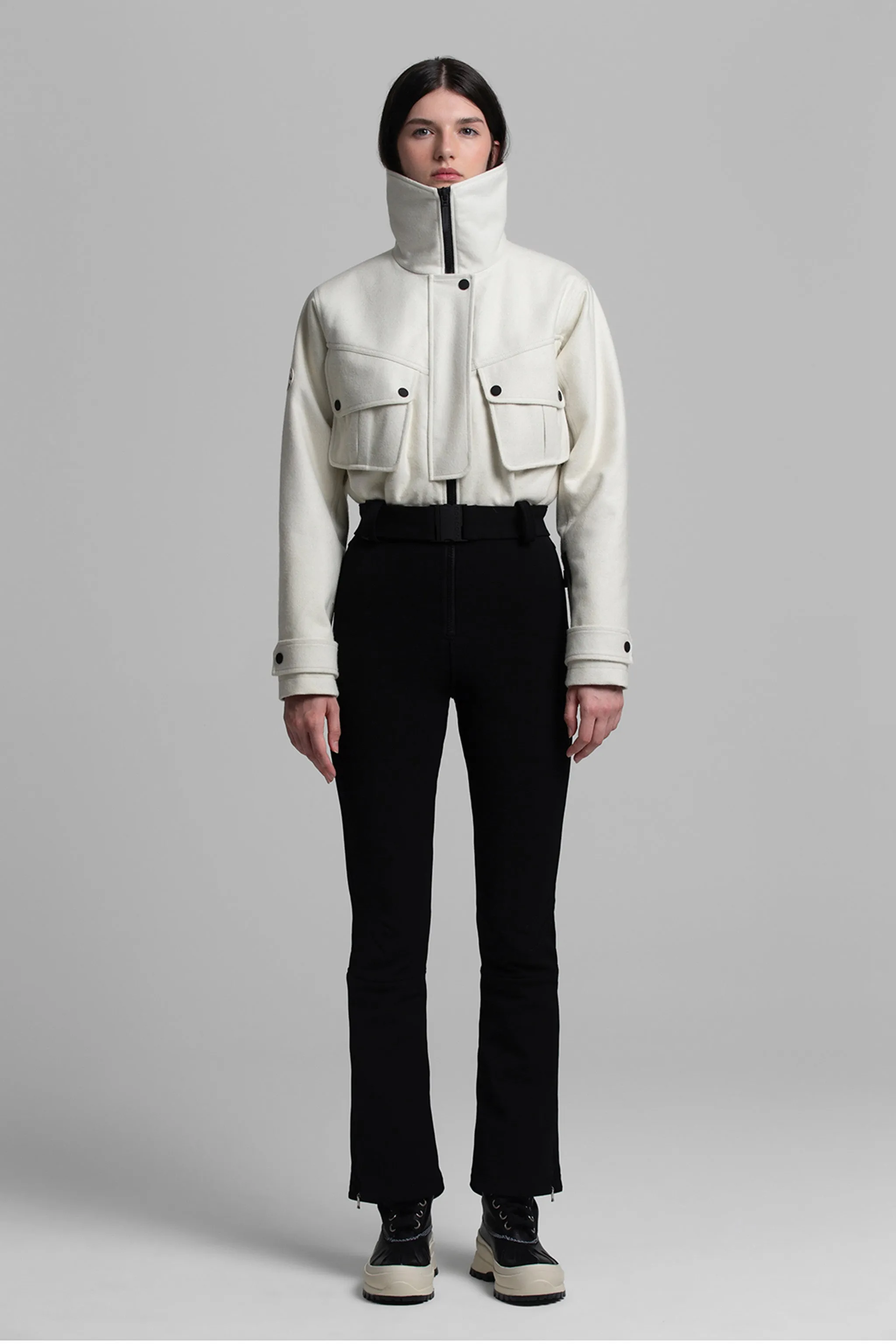 Telluride Ski Suit - Natural/Onyx