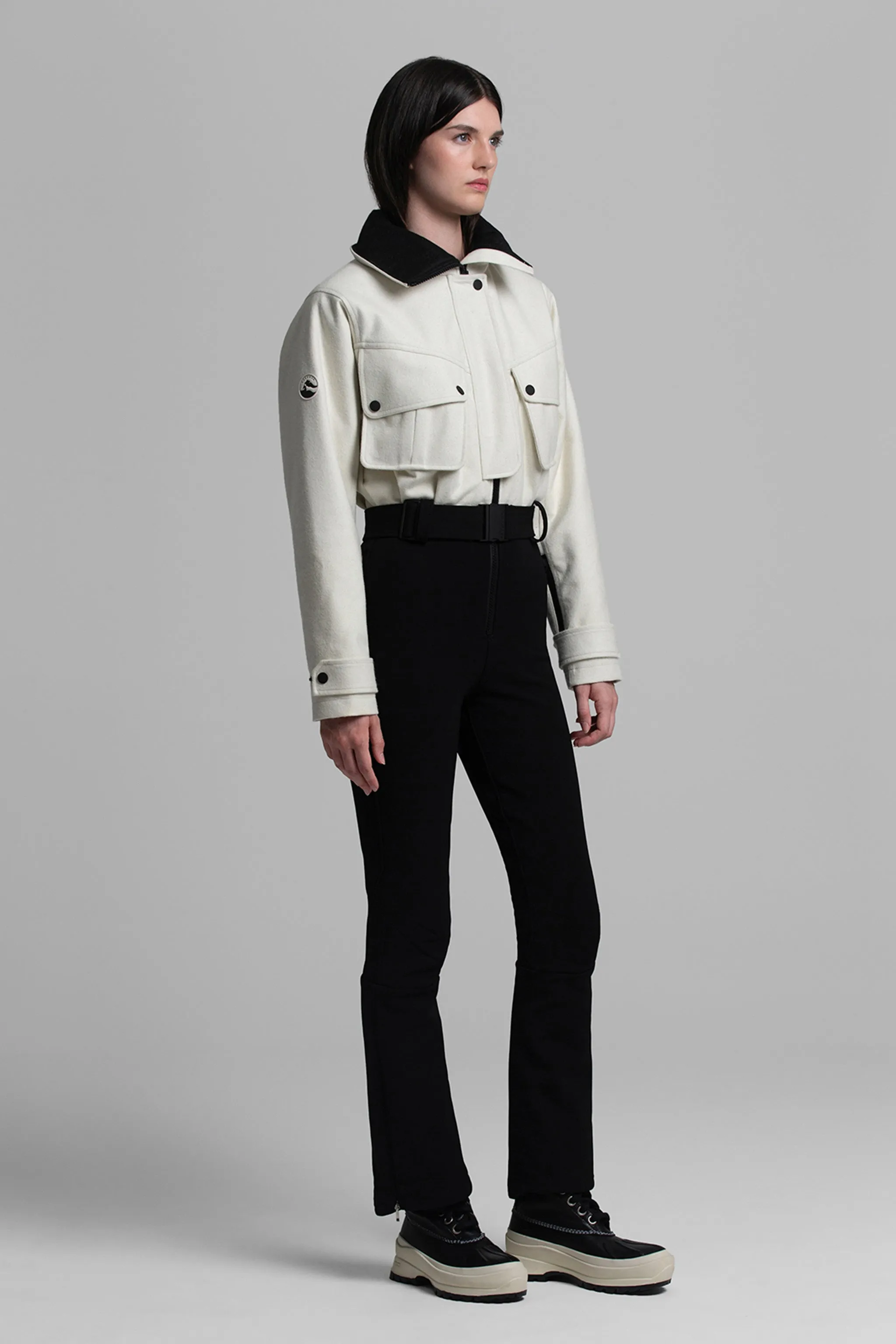 Telluride Ski Suit - Natural/Onyx