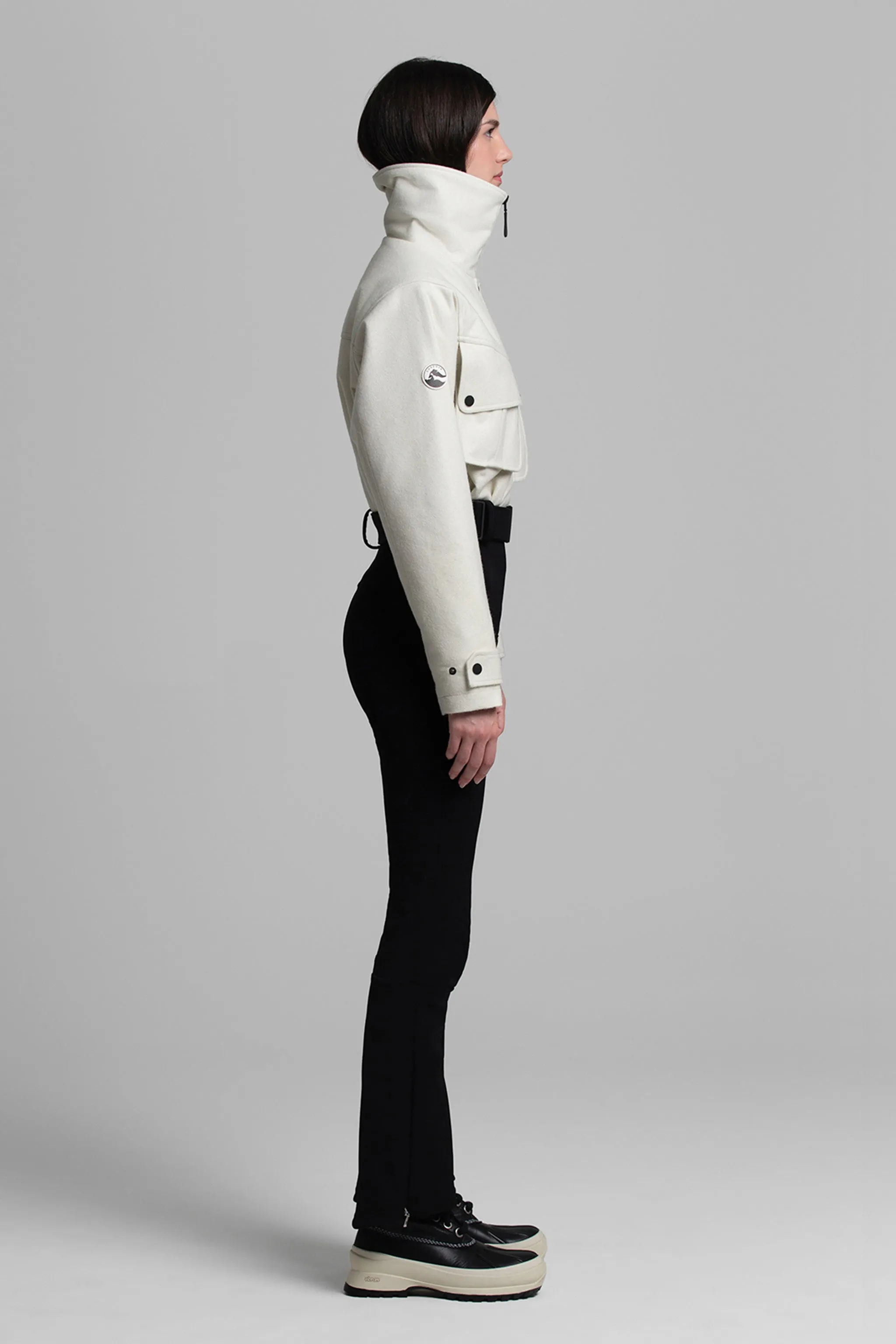 Telluride Ski Suit - Natural/Onyx