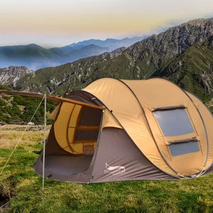 Tent, Positive feedback Setup Automatic Giveaway offer Waterproof Family Instant Desert&Fox