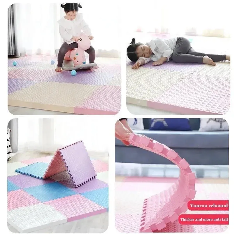 Thicken Shock-Absorbing Room Rugs for Non-Slip Workouts