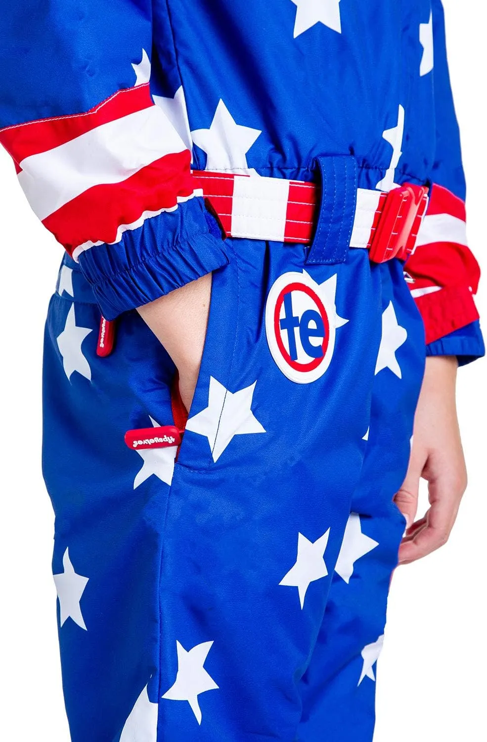 Tipsy Elves Loud Bright Colorful and Neon Ski Suits for Kids, Boys and Girls from