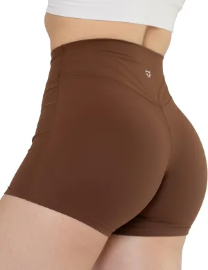 TomTiger Workout Shorts for Women High Waist Gym Shorts Bike Running Active Exercise Yoga Shorts Tummy Control