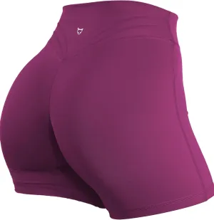 TomTiger Workout Shorts for Women High Waist Gym Shorts Bike Running Active Exercise Yoga Shorts Tummy Control
