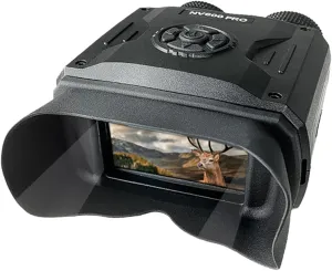 Totority 1set Night Vision Dual-Tube Digital Binoculars for Photo Video Recording High Clarity for Camping Surveillance Complete Darkness No Memory Card Included