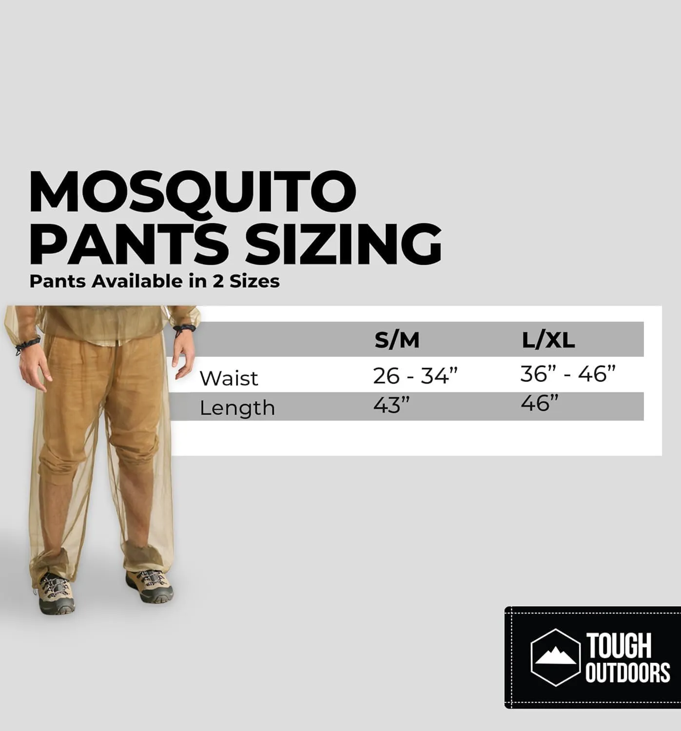 Tough Outdoors Mosquito Jacket - Bug Jacket with Hood for Men and Women - Mosquito Net Jacket for Gardening & Outdoor Protection from Bugs, Flies, Gnats - Green/Jacket Only, Small-Medium