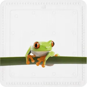 Tree Frog Shower Stall Mats - Green (21.7x21.7in)