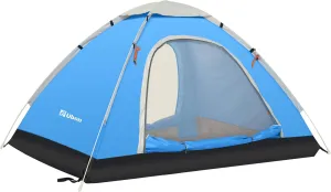 Ubon 2/3 Person Lightweight Instant Pop Up Indoor Outdoor Backyard Tent for Camping Backpacking