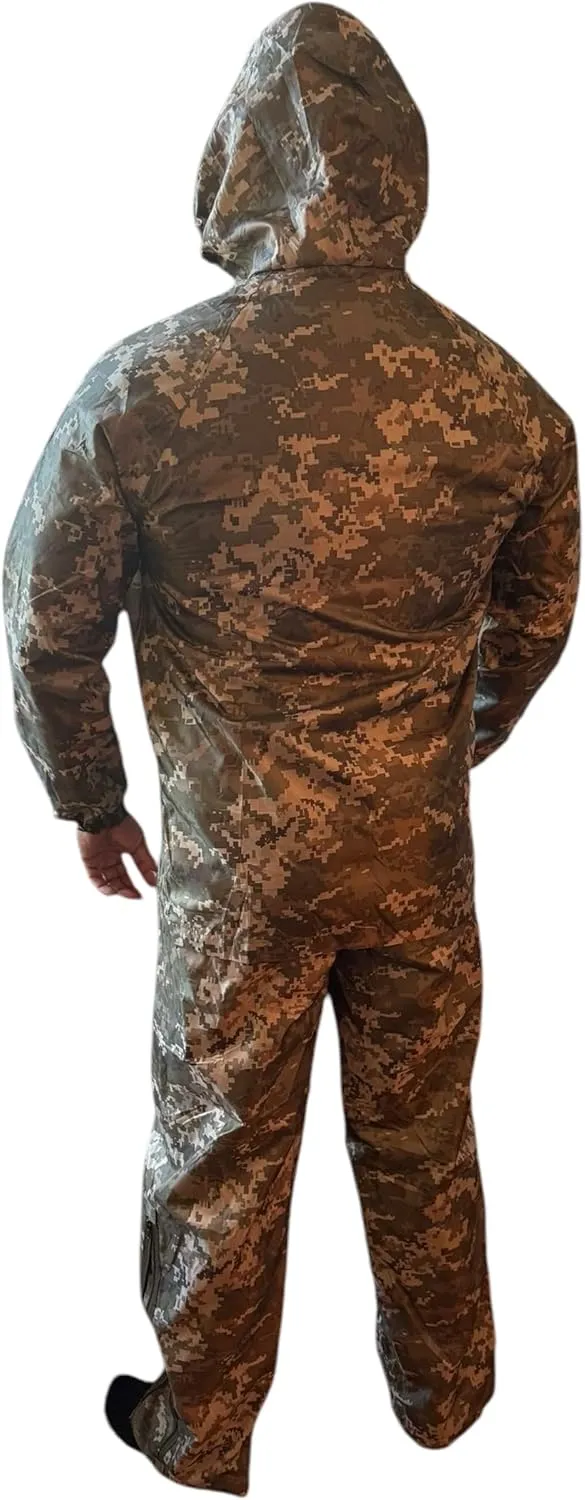 Ukrainian Military Camouflage Suit – MM14 Pixel | Waterproof Hooded Jacket & Pants