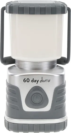 ust 60-DAY Duro LED Portable 1200 Lumen Lantern with Lifetime LED Bulbs and Hook for Camping, Hiking, Emergency and Outdoor Survival