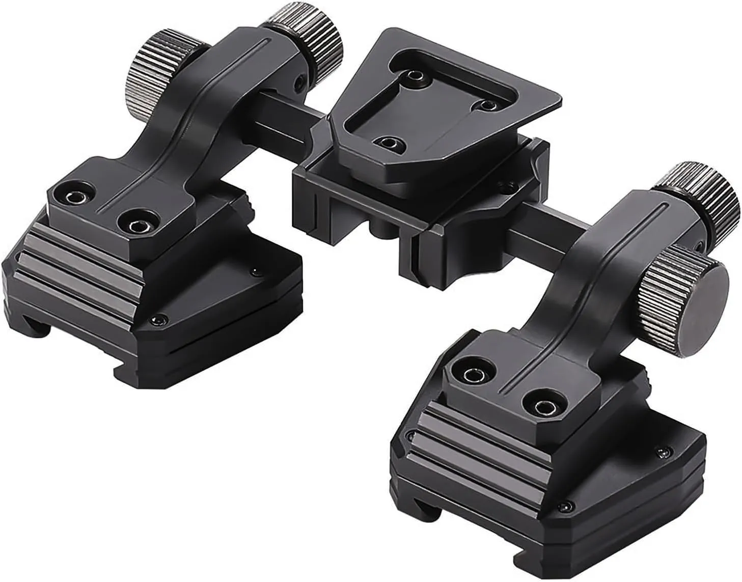 Versatile Night Vision Binocular Adapter - Easy Installation, Stable Mounting Bracket, NVG10   Helmet Night Vision,40° View,BinocularLightweight Aluminum Material