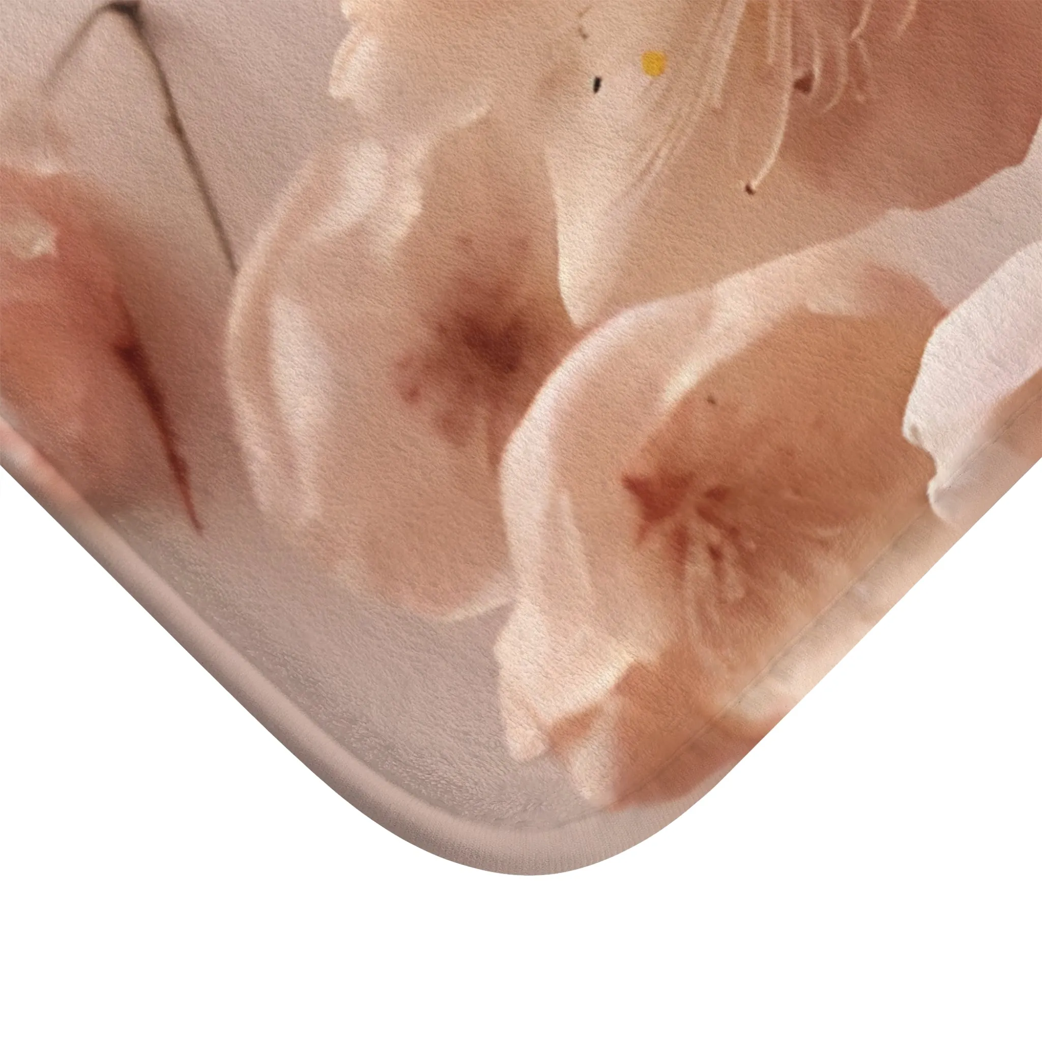Very Cherry Blossom Petals Memory Foam Bath Mat