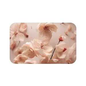 Very Cherry Blossom Petals Memory Foam Bath Mat