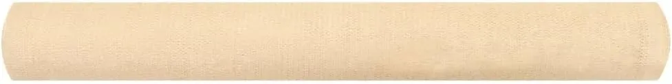 vidaXL Beige Balcony Screen | High-Density Polyethylene (HDPE) | UV-Proof Outdoor Privacy Net for Garden and Patio | Breathable and Flexible Design | Size: 3.3'x164