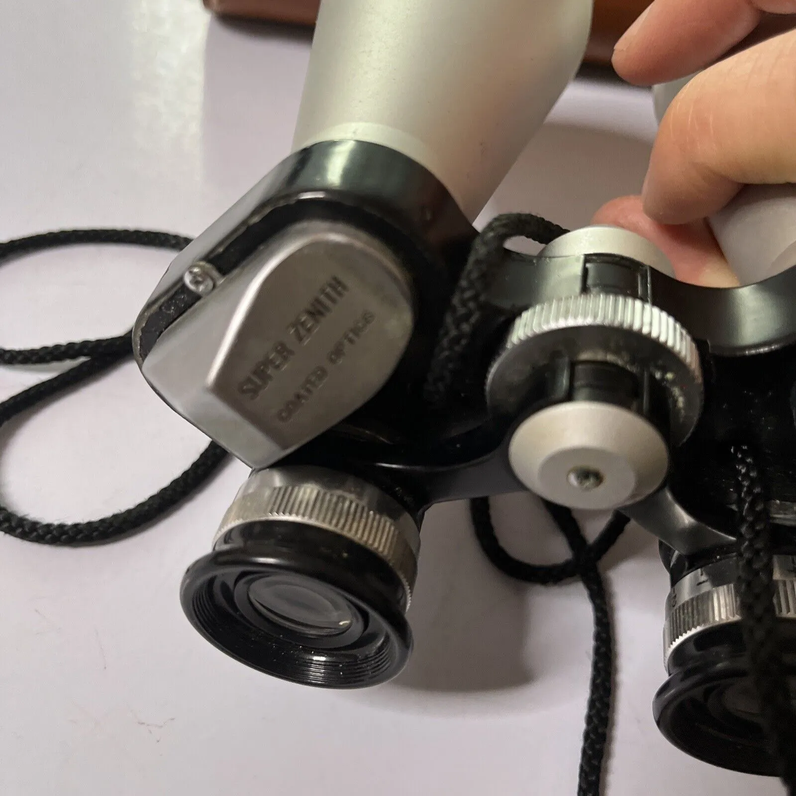 Vintage Super Zenith Binocular Coated Optics 12x50 Extra Wide Angle 6.0 No260542
